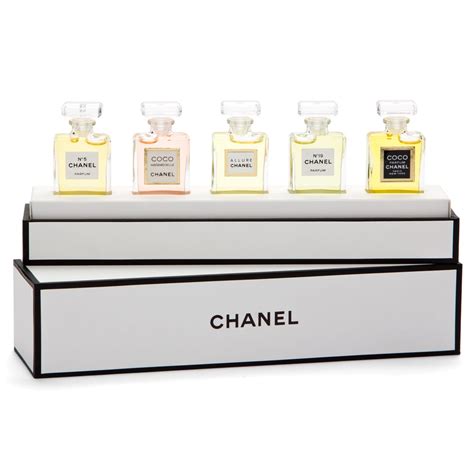 chanel ladies fragrances in order of release|chanel perfume sets clear.